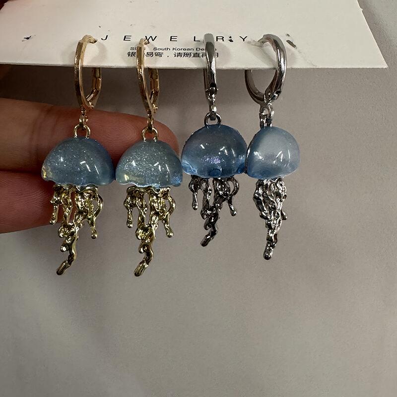 Cute Blue Jellyfish Ocean Pend - огляд і ціна Women'S Emo Accessories