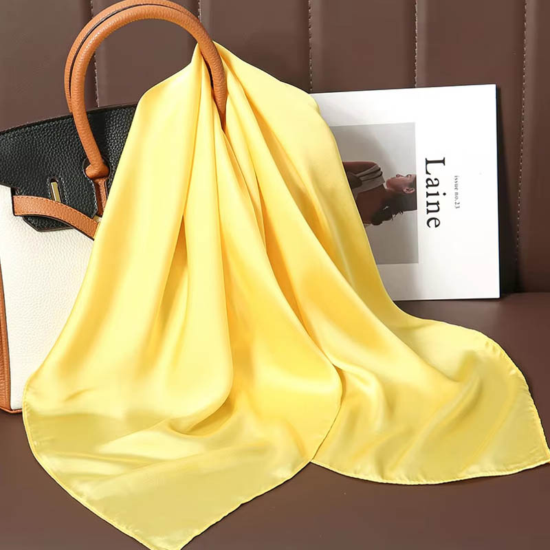 Luxury Solid Color Silk Square - огляд і ціна Silk Scarf Square