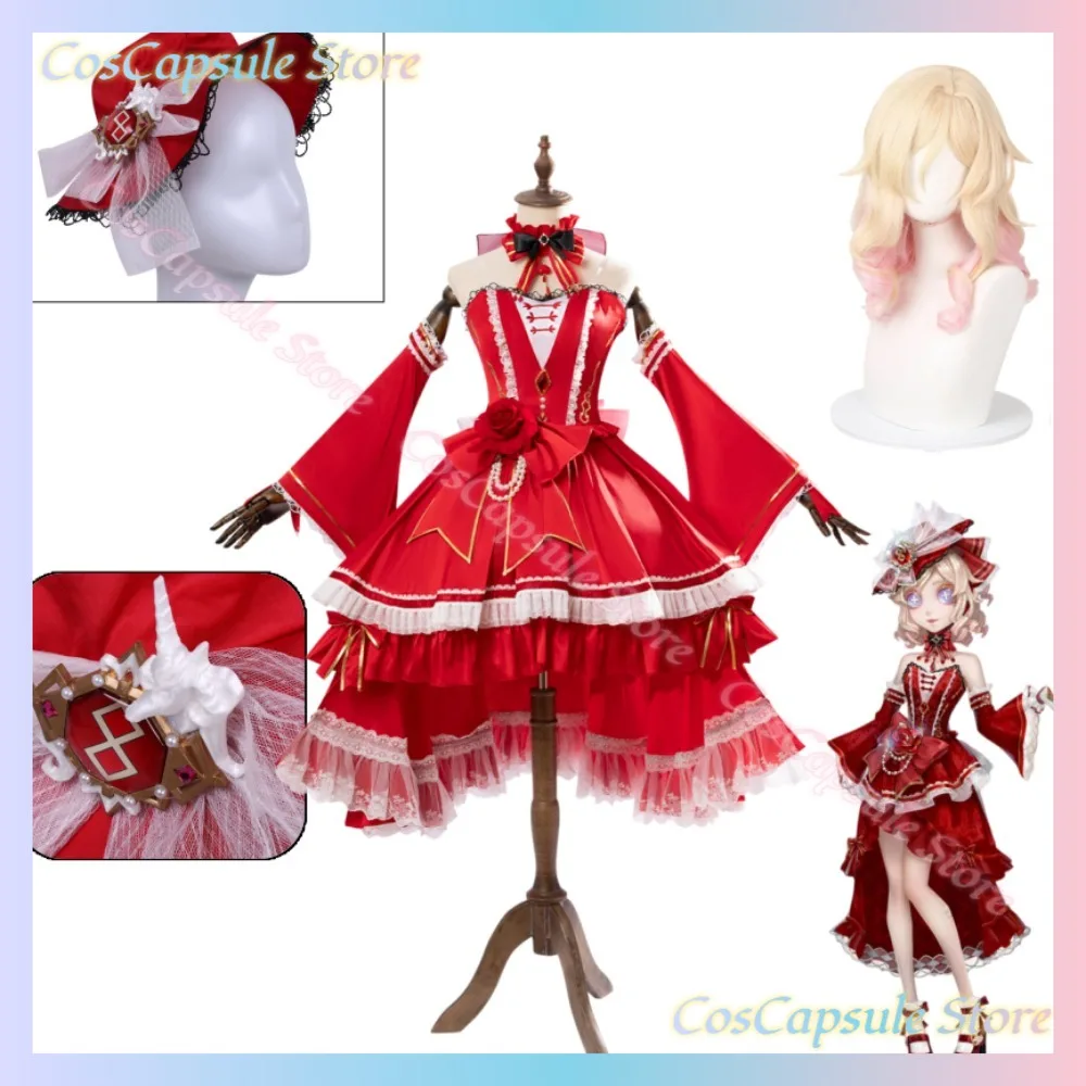 Game Identity V Perfumer Cospl - огляд і ціна Women'S Red Accessories