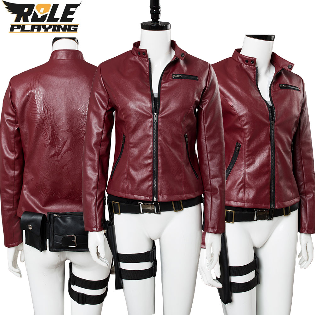 Claire Redfield Cosplay Red Ja - огляд і ціна Women'S Accessories Clothing