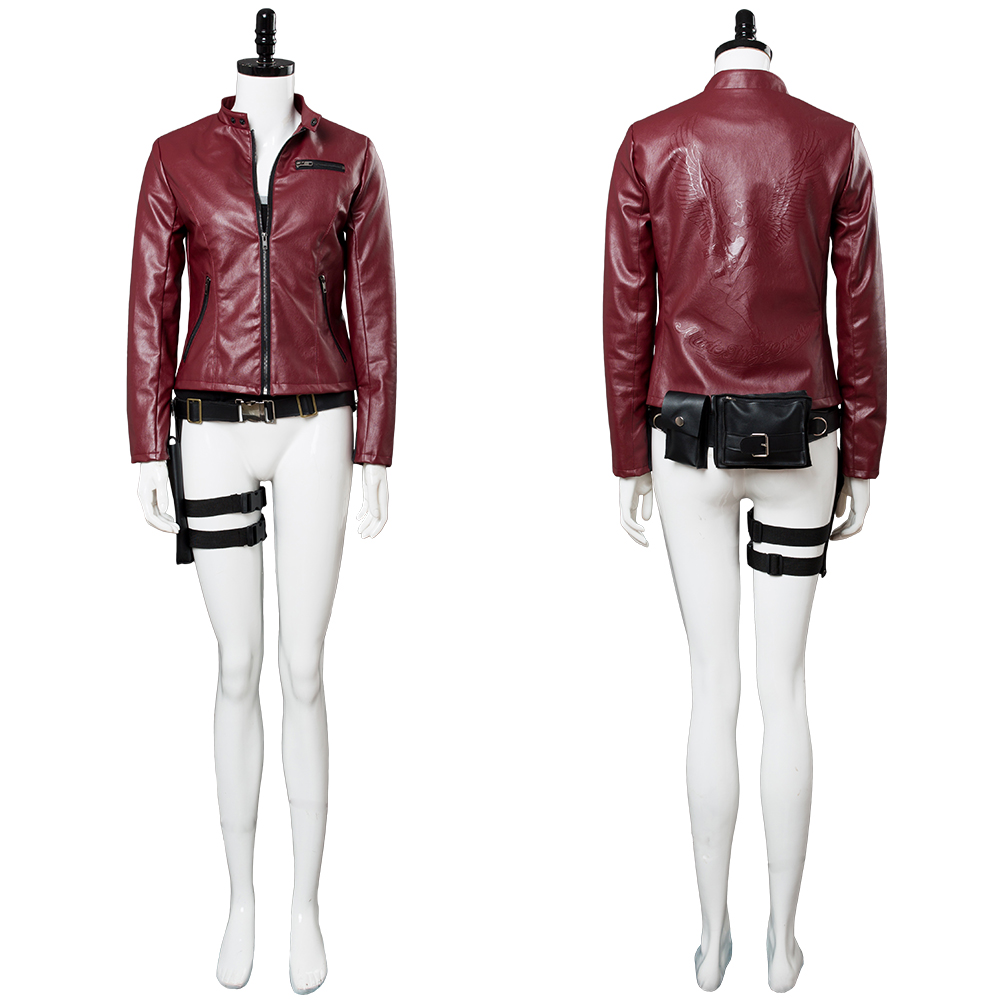 Claire Redfield Cosplay Red Ja - огляд і ціна Women'S Accessories Clothing