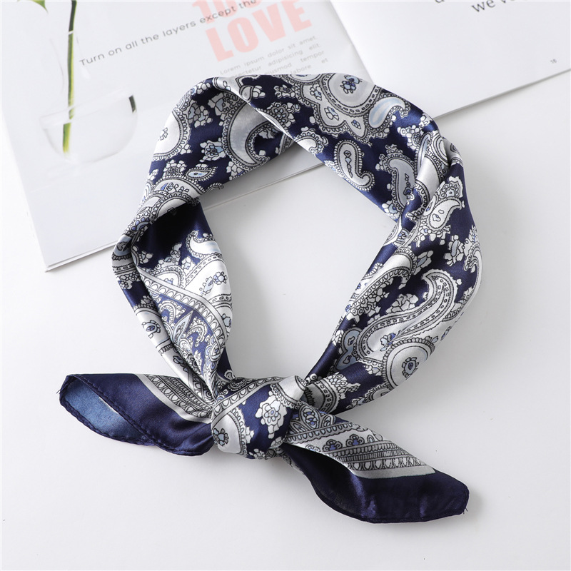 60cm Luxury Square Silk Scarf  - огляд і ціна Silk Scarf Square