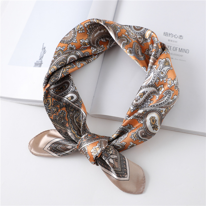 60cm Luxury Square Silk Scarf  - огляд і ціна Silk Scarf Square