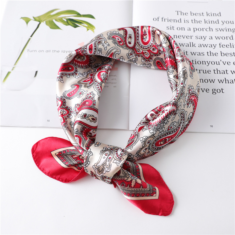 60cm Luxury Square Silk Scarf  - огляд і ціна Silk Scarf Square